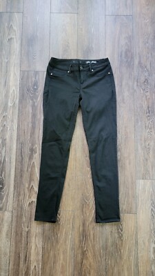 Miss Me Mid-Rise Super Skinny Jeans Women's Sz 30 x 29 Black