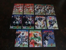 1990 Collect-A-Books Football--Lot Of 11--Dupes--Multi-Lots--See List