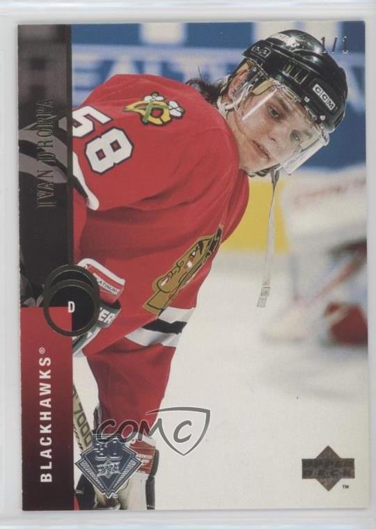2019-20 Upper Deck 1994-95 Upper Deck Buybacks 1/1 Ivan Droppa #435