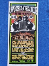 Kid Rock (and more) - Detroit Music Awards, 1997 Poster - Signed by Arminski