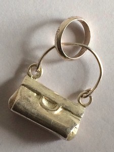 silver handbag charms