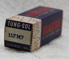 Tung-Sol Tube Made in the USA NOS 15FM7 TESTED
