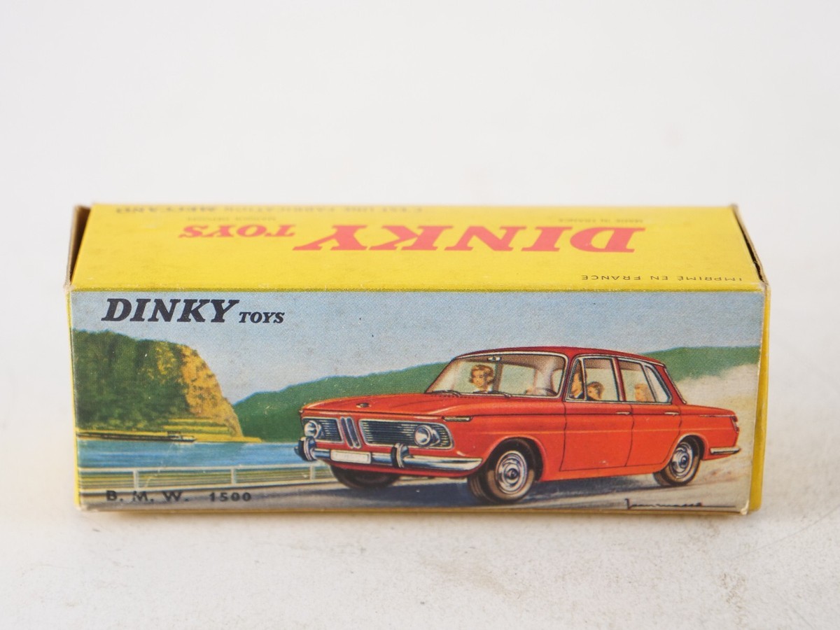 A boxed French Dinky Toys No.534 red BMW 1500, M, box Nr perfect