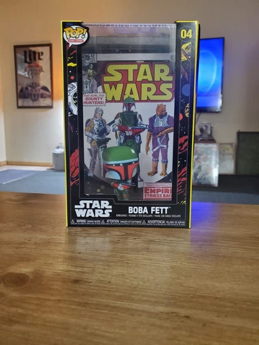 Star Wars Funko Pop The Empire Strikes Back Boba Fett - Comic Cover Figure #04