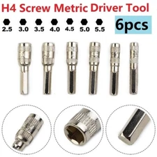 Hex Socket 6 Point Hand Hex 4mm Replacement Socket Tool 2.5/3/3.5/4/4.5/5mm