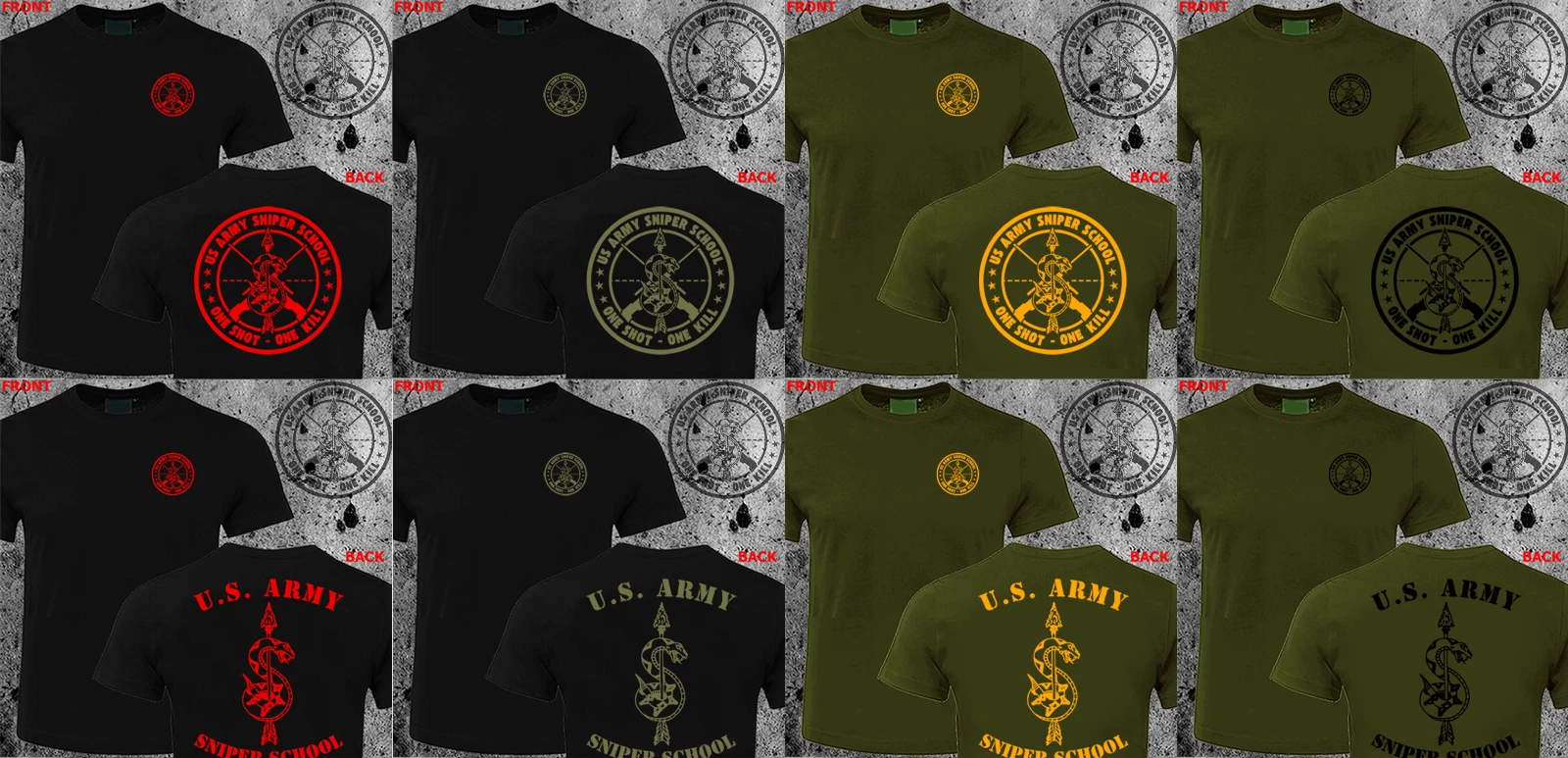 US Army Special Force Sniper School Fort Benning Traning Camp Logo T-SHIRT
Opens in a new window or