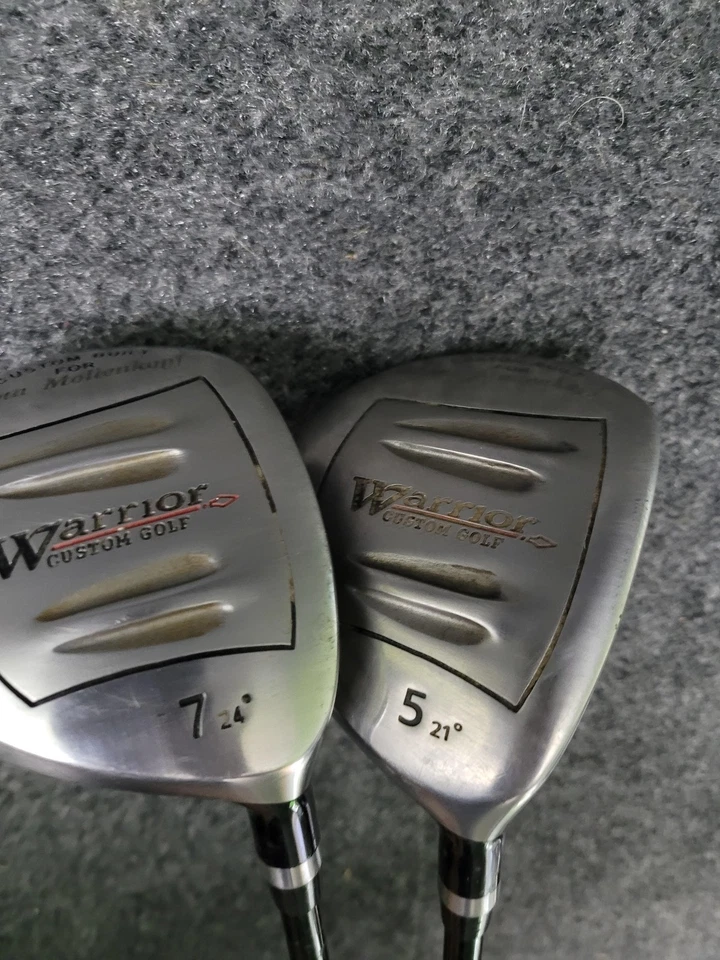 Набор из 5 гибридных ручек для гольфа Warrior Custom 21° и 7 Hybrid 24° Tour XP-F PC-24 для правшей - Изображение 3 из 4