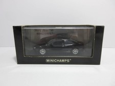 Mini car 1/43 Minichamps Peugeot 406 Coupe 1997 Black model car Age14+