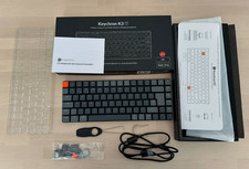Keychron K3 v2 Low Profile RGB Mechanical Keyboard w/ Brown Switches, UK Layout