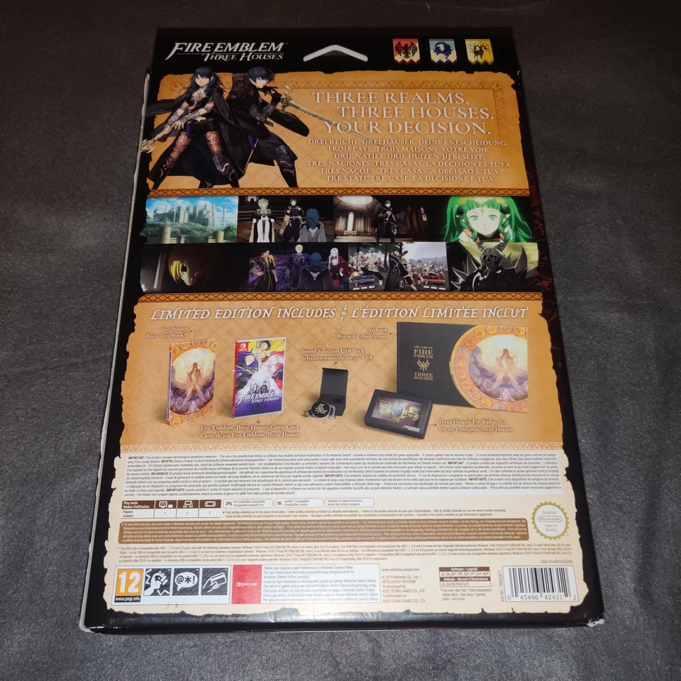 Fire Emblem: Three Houses - Limited Edition (Nintendo Switch, 2019) Spiel Game - Bild 3 von 4