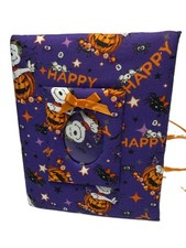 Happy Halloween Photo Album - Snoopy - Holds 100 4x6 Photos - Handmade