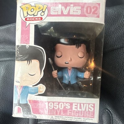 Funko Pop! Rocks Elvis Presley 1950's Vinyl Figure #02 Multicolor