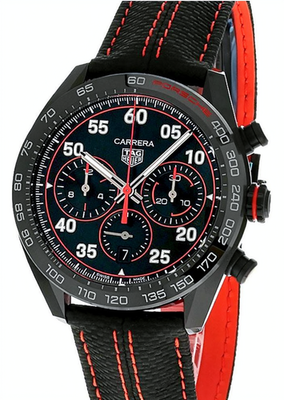 Tag Heuer Carrera Porsche Orange Racing Auto 44mm Men's Watch
