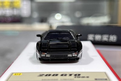 DMH 1:64 Black 1984 288 GTO Racing Sports Model Diecast Resin Car