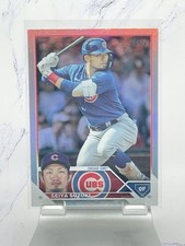 Cubs Seiya Suzuki Rainbow Foil 2023 Topps Series 1 #183 Chicago Cubs