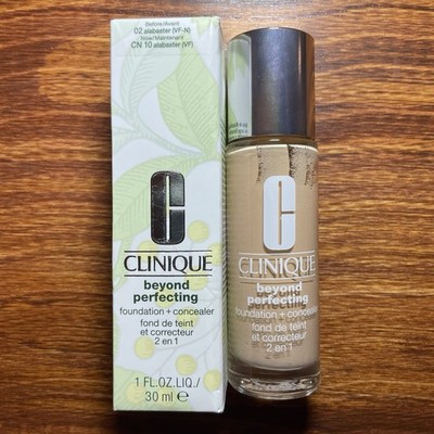 Clinique Beyond Perfecting Foundation + Concealer No.02 (CN 10)Alabaster 1 oz