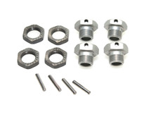 MUGE0080 MUGEN SEIKI MBX-6R NITRO BUGGY 17MM HEXÁGONOS DE RUEDA CON TUERCAS DE BLOQUEO PASADORES