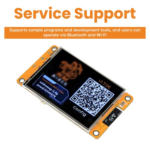 Scheda di sviluppo ESP32 2,8" 1000 KH/s per NMMiner NerdMiner Hashrate modalità solo lotteria - Foto 5 di 13