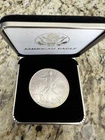 U.S. Mint 2000 American Eagle 1 oz Silver Coin .999 Fine. Original display box.