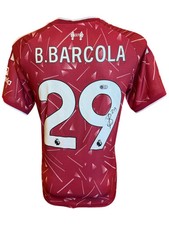 BRADLEY BARCOLA SIGNED LIVERPOOL 2026/27 HOME SHIRT (ACG CERT AG136127)