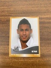 PEGATINA PANINI NEYMAR TRUE ROOKIE 2010 CAMPEONATO BRASILEIRO SANTOS #300