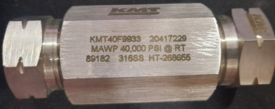 Parker 40F9933 Autoclave Engineers 316SS Female / Female High Pressure Coupling