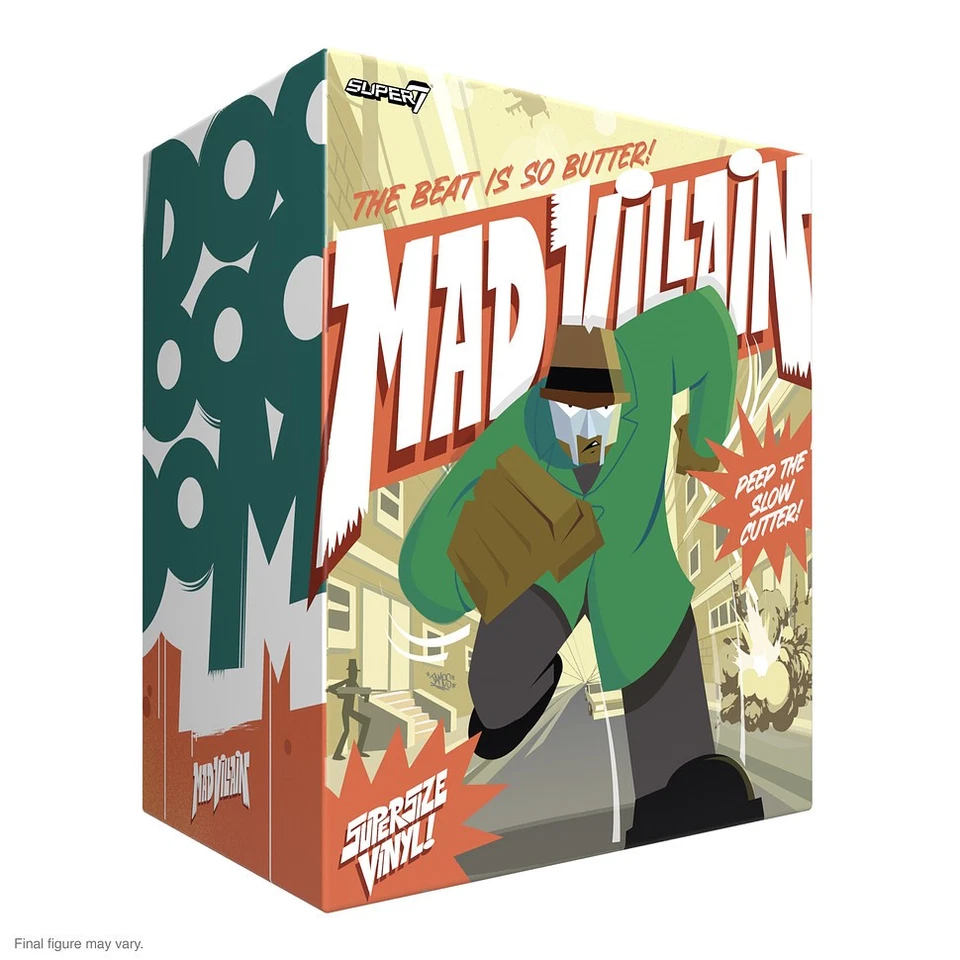 Madvillain (MF DOOM & Madlib) - Madvillain SuperSize Vinyl ReAction Figure - Image 2 of 4