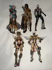 5 Female Spawn Action Figures Made By McFarland Toys, See Description 