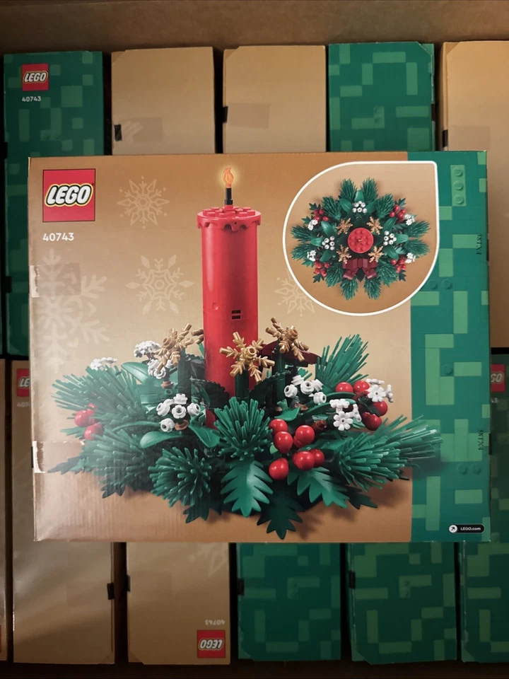 Lego 40743 Christmas Table Decoration Candle Brand New Ships Fast IN HAND - Image 2 of 2