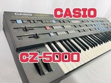 Casio CZ-5000 Phase Distortion Digital Synthesizer 61-Key Vintage Operation OK