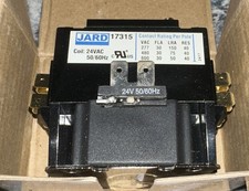 Jard 17315 Definite Purpose Contactor - 30 amp 1-1/2 pole Coil 24 VAC NEW