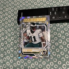 2025 Panini Donruss Football Dominators A.J. Brown Eagles DOM-ABN Insert