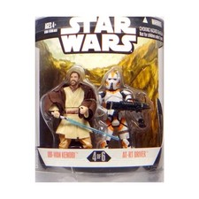 Hasbro Action Figure Order 66 - Obi-Wan Kenobi & AT-RT Driver  New