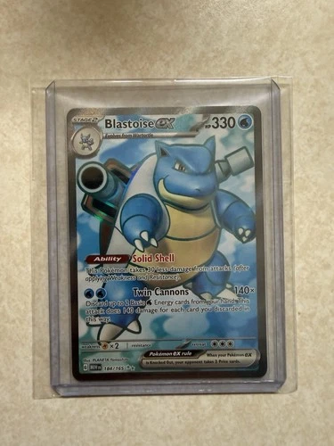New ListingBlastoise ex 184/165 Sv: Scarlet & Violet 151 Holo