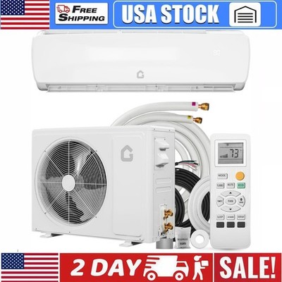 12000BTU Mini Split AC/Heating System Air Conditioners Cools Up to 750 Sq. Ft US