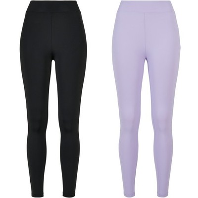 Urban Classics Ladies High Waist Tech Leggings Sports Pants Slim Fit Sport