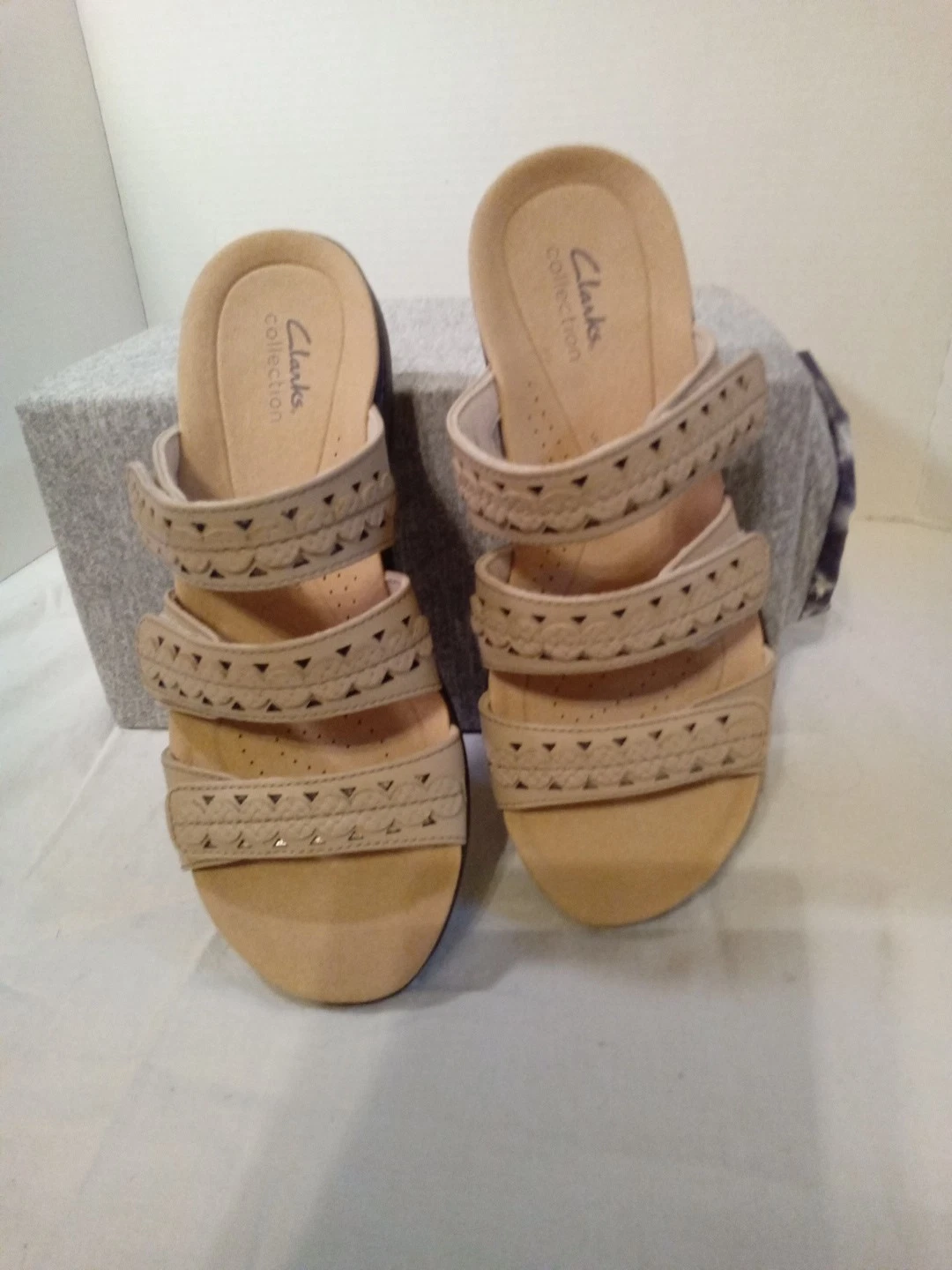 Clarks Collection Laurieanne Bella Sandali Donna Taglia 5 5 M Marrone Chiaro
