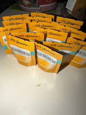 15x Sol de Janeiro Brazilian Bum Bum Body Cream Sachet (7,5ml) - NEU