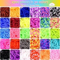 Aokito 2500+ Loom BäNder Set FüR Kinder, 32 Farben Diy GummibäNder Mit Perlen Ha