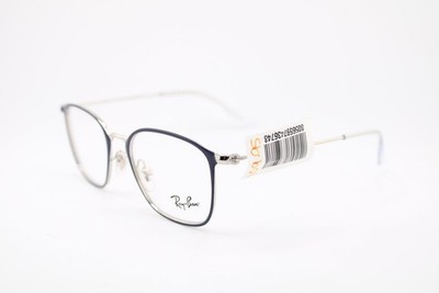 NEW RAY-BAN JUNIOR RB 1056 4080 BLUE SILVER GUMMETAL AUTHENTIC EYEGLASSES 46-17