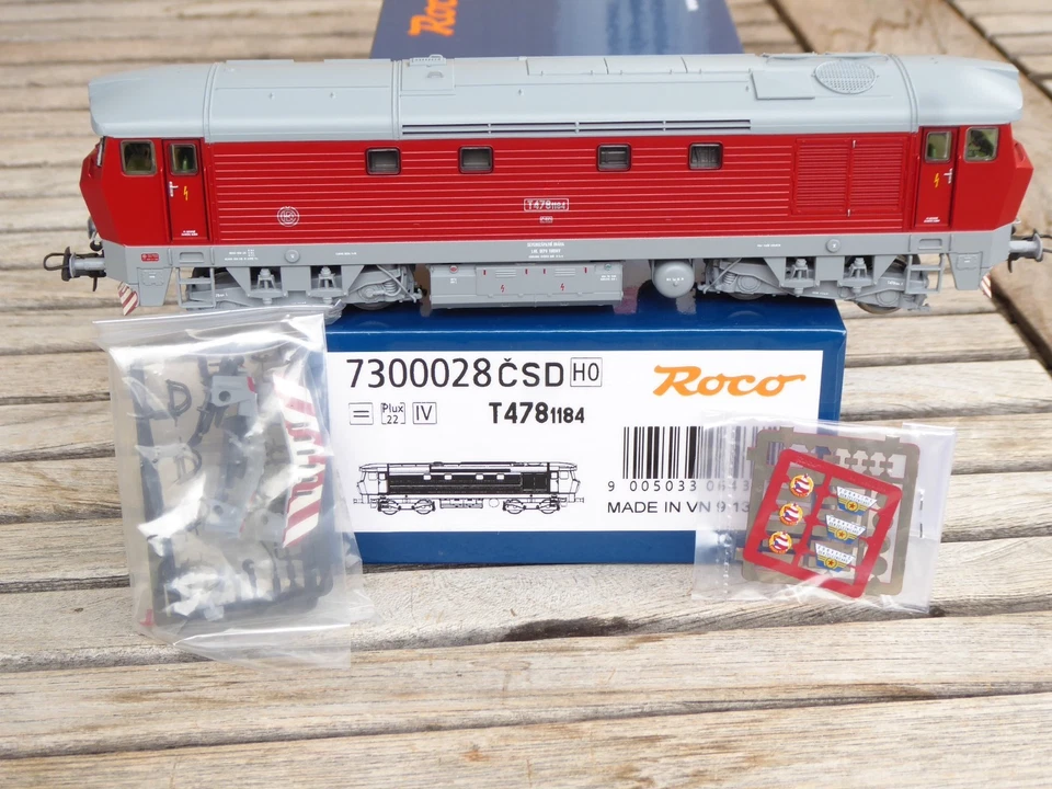 Roco 7300028 H0 Diesellok Rh 748 1149 BARDOTKA der CSD Epoche 4, LED+DSS neu - Bild 4 von 4