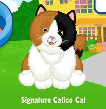 Webkinz Classic Signature Calico Cat Pet Code Only