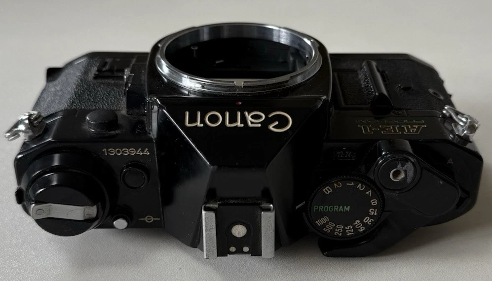 Cuerpo de cámara fotográfica Canon AE-1 Program negro solo de JAPÓN excelente