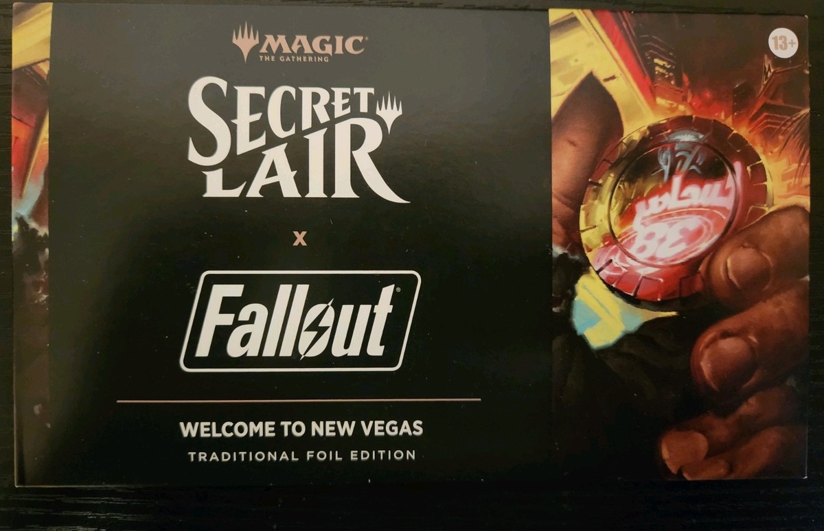 MTG Secret Lair x Fallout: Welcome to New Vegas Foil - Sealed | eBay