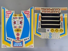 Vintage Original Tamiya R/C Car Holiday Buggy Mk1 "Partial Sticker Decal Sheet"