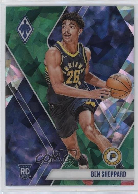 2023-24 Panini Phoenix Rookies Green Ice Phoenix 40/149 Ben Sheppard #253 02v3