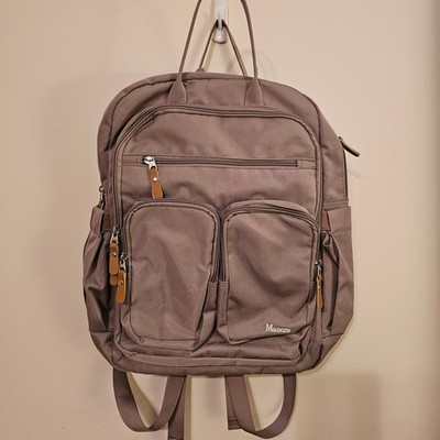 Manero Backpack  Diaper BPurple Lavender USB Port Multi Pocket Travel School Bag