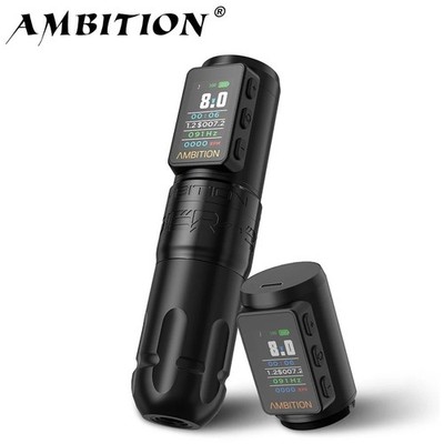 Wireless Tattoo Machine Stroke5.0mm+4.5mm 1800mAh Billing Battery with 270 g.cm
