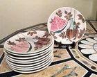 Red Wing Tampico Watermelon and Wine Bread Dessert 7" Plates 10 Available