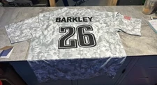 NWT Nike Philadelphia Eagles Saquon Barkley 2024 Arctic Camo Jersey Size XL